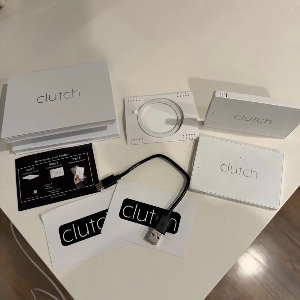 TWO Clutch Portable Chargers for iPhone